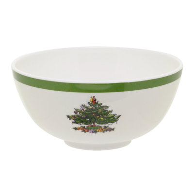 Spode Christmas Tree Melamine Salad Bowl