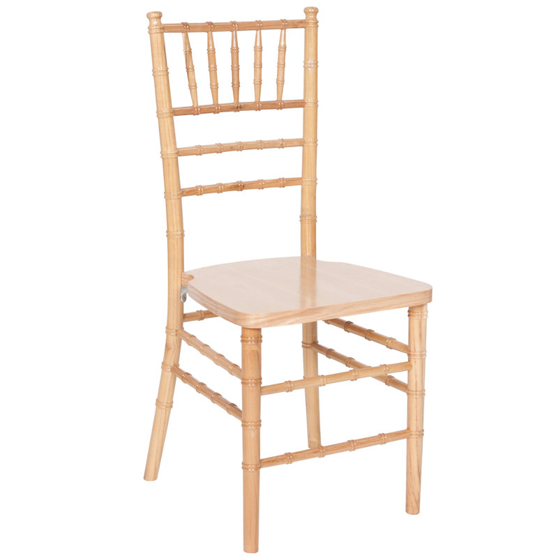 Chaise Chiavari avec coussin, Naturel