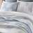 3-Piece King/Cal King Quilt Mini Set,Blue
