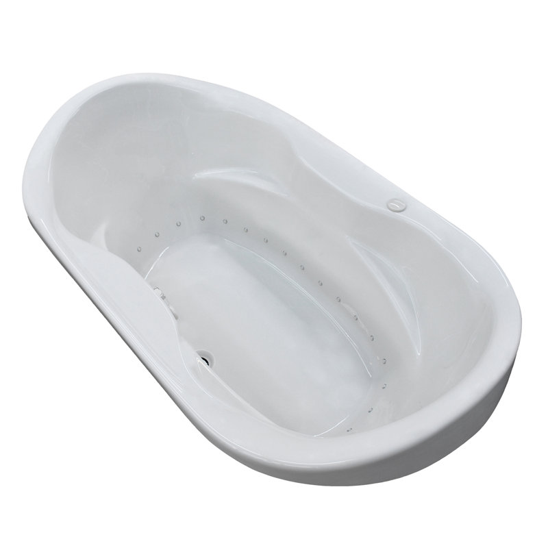Antigua 70'' x 41'' Air Acrylic Bathtub