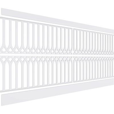 H x 94.5 in. W x 0.625 in. D Plastic