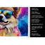 Serviette de cuisine Pomeranian Hippie Dawg
