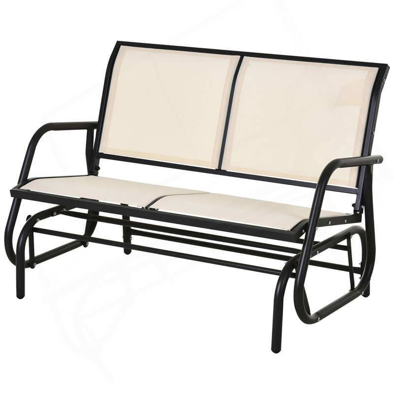 Banc oscillant pour 2 personnes Outsunny