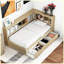 Daybed with Two Storage Drawers, Storage Cabinets and USB Ports-2052321524