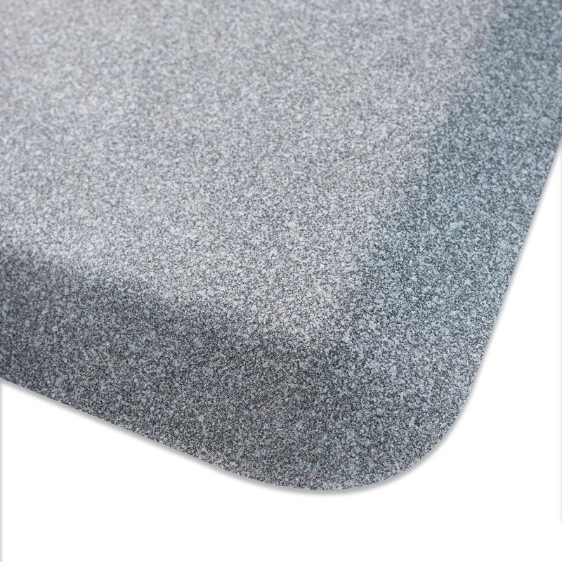 Tapis de cuisine Granite Original Smooth, Rectangle 2 pi x 6 pi, Bleu
