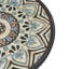 Table d'appoint de patio avec tablette