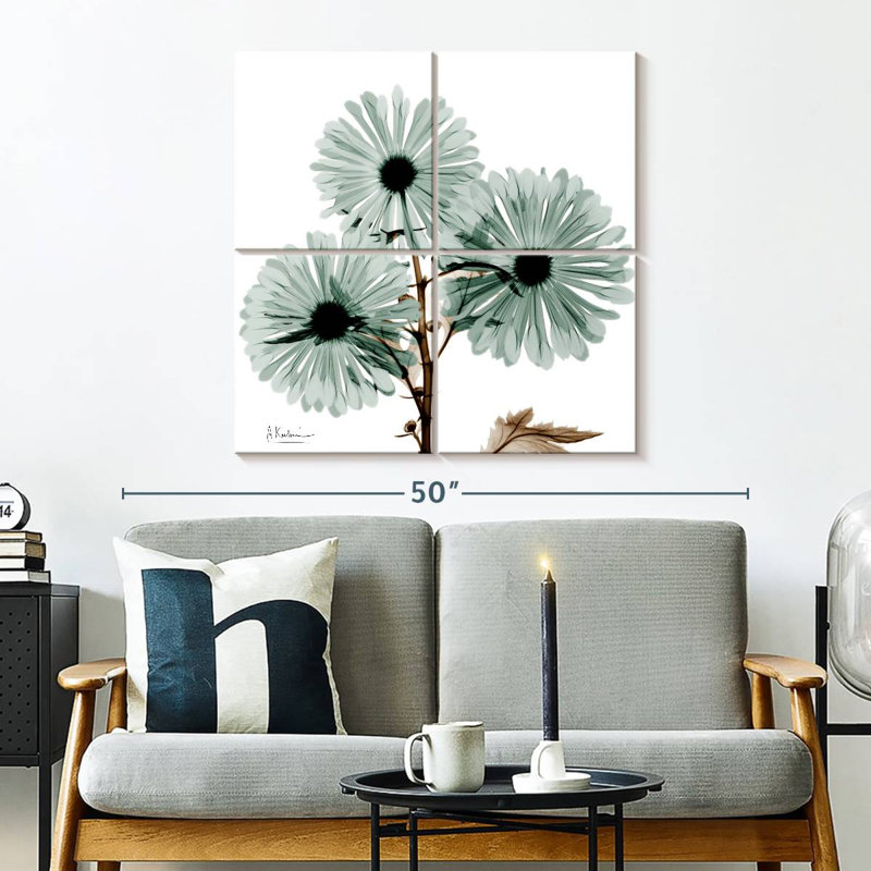 Harnek Chrysanthemum Love, 32" H x 32" W