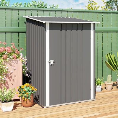 Outsunny 3.3 x 3.4 ft Lean to Garden Shed Meta