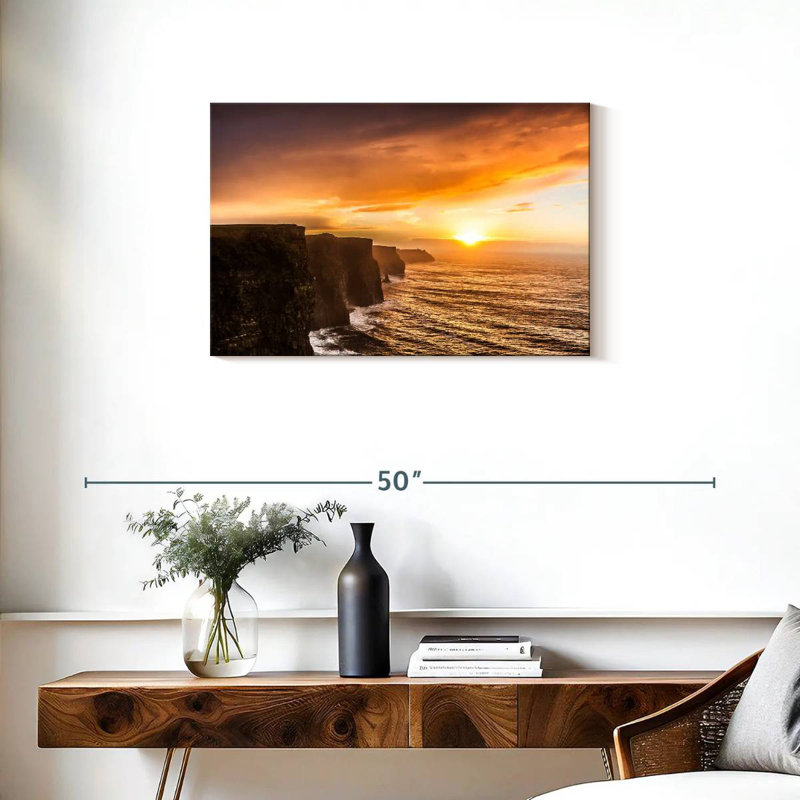 Nicci Cliffs Of Moher Horizon, 20" H x 30" W