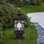 Luminaire colonne extérieur rétro pour colonne