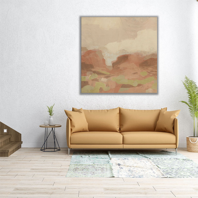 «Desert Rift Valley I», reproduction d'art sur toile, H 40 po x l 40 po