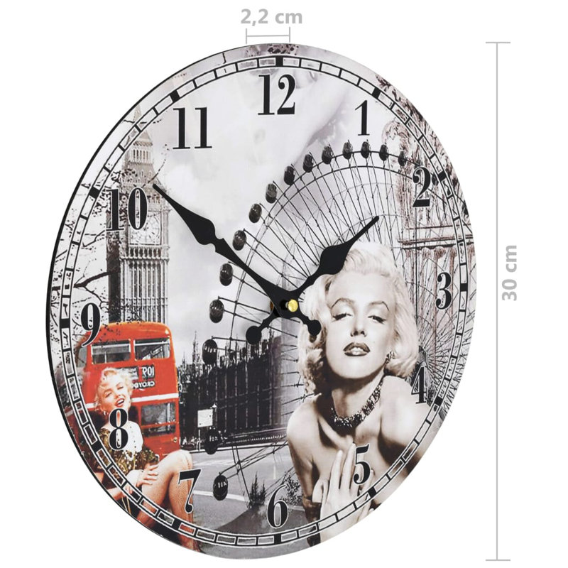 Calthorpe Wood Wall Clock