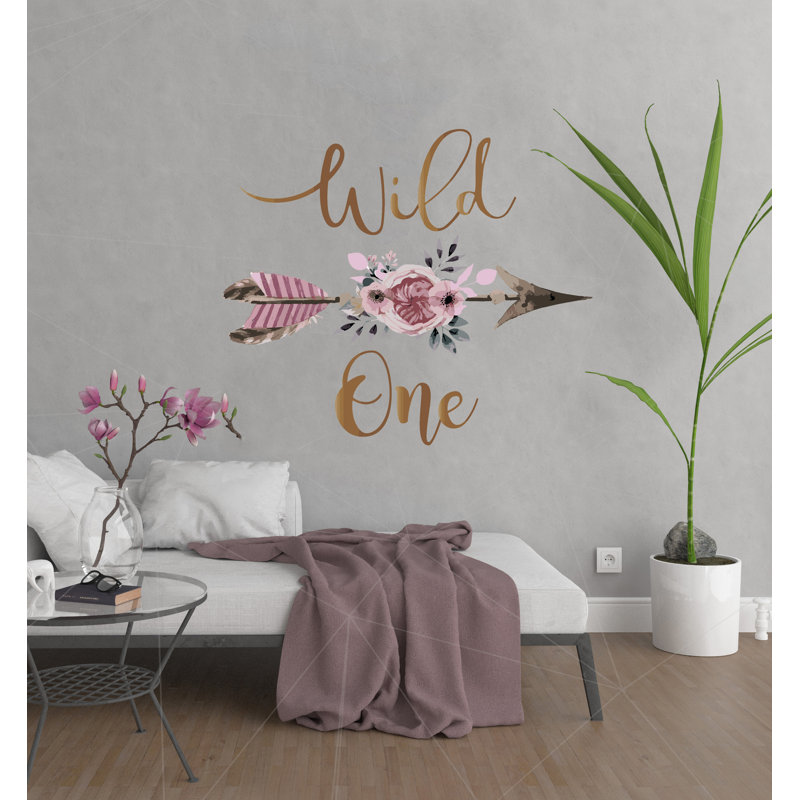 Décalcomanie murale Boho, H 33 po x l 36 po