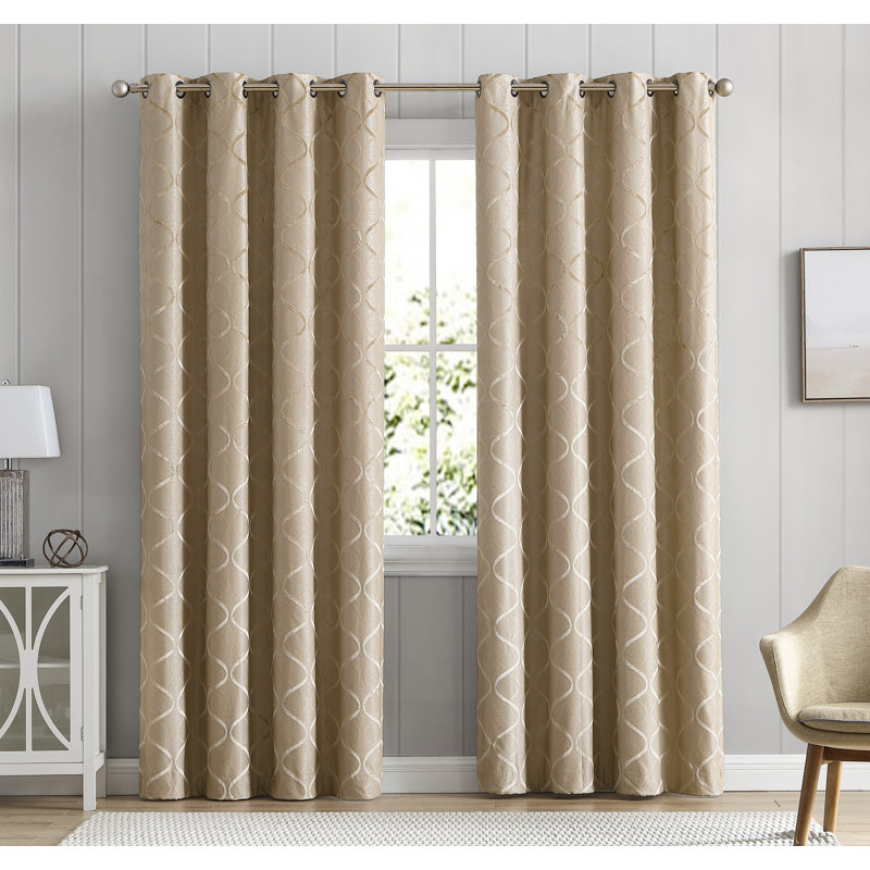 Temple Cloud Pair, Taupe, 50" W x 96" L