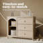 Commode combinée 3 tiroirs Olivia-117229648