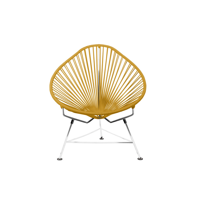 Chaise de jardin, Or / chrome