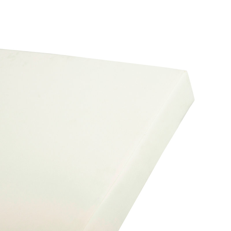 / Chaise Lounge Lumbar Resting Cushion - Water-, 27.75W X 77.22D 4.11H, Cream, Foam Filled Outdoor Shoulder