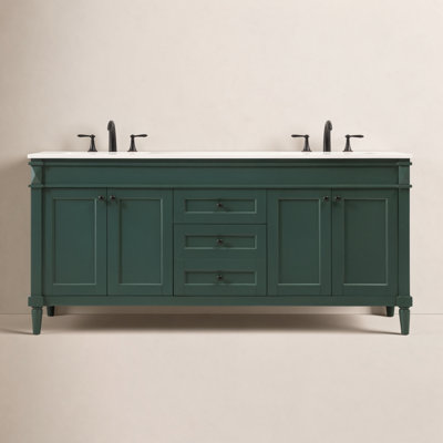 Readington 72'' Double Bathroom Vanity