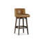 Upholstered Stool with Solid Wood Frame-1343538002