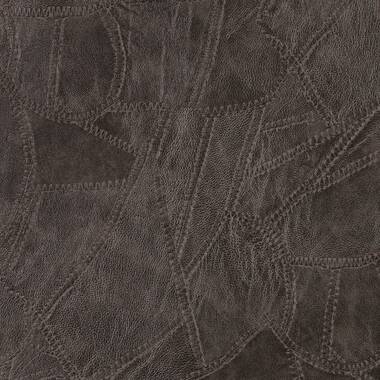 Gray distressed crazy horse Faux Vegan leather upholstery craft PU