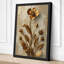 Golden Bloom in Relief Botanical - Wrapped Canvas-2058325430-2058325431