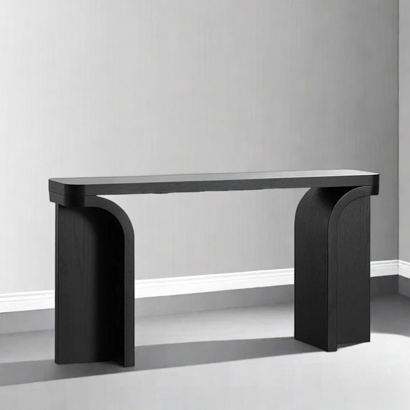 Console Italian Minimalist, H 31,5 po x l 55,1 po x P 15,7 po
