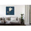 «Blue Luster Gloxinia», impression sur toile tendue-23605002