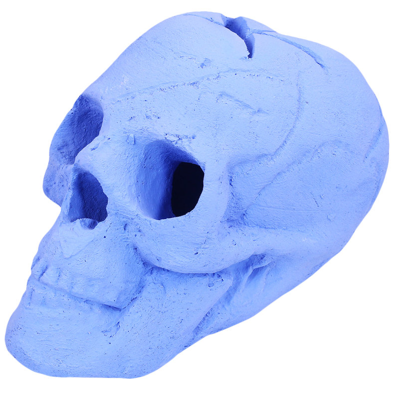 Ceramic Decorative Logs, Blue