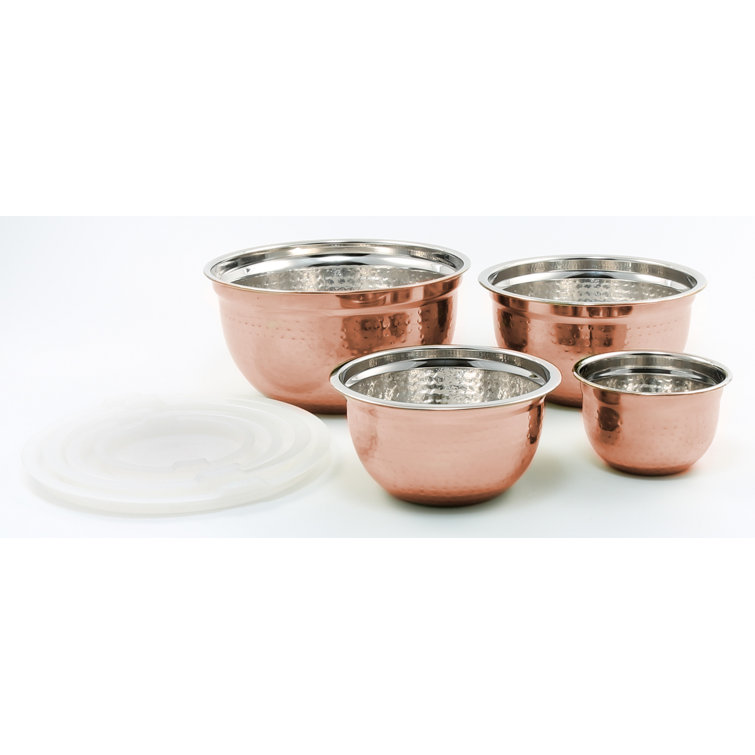 Tovolo Stainless Steel Mixing Bowls with Lids | Set of 3