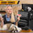 High capacity rolling tool chest with Wheels and Drawers, 8-Drawer Tool Storage Cabinet