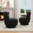 Ollia Upholstered Swivel Slipper Chair-86753509