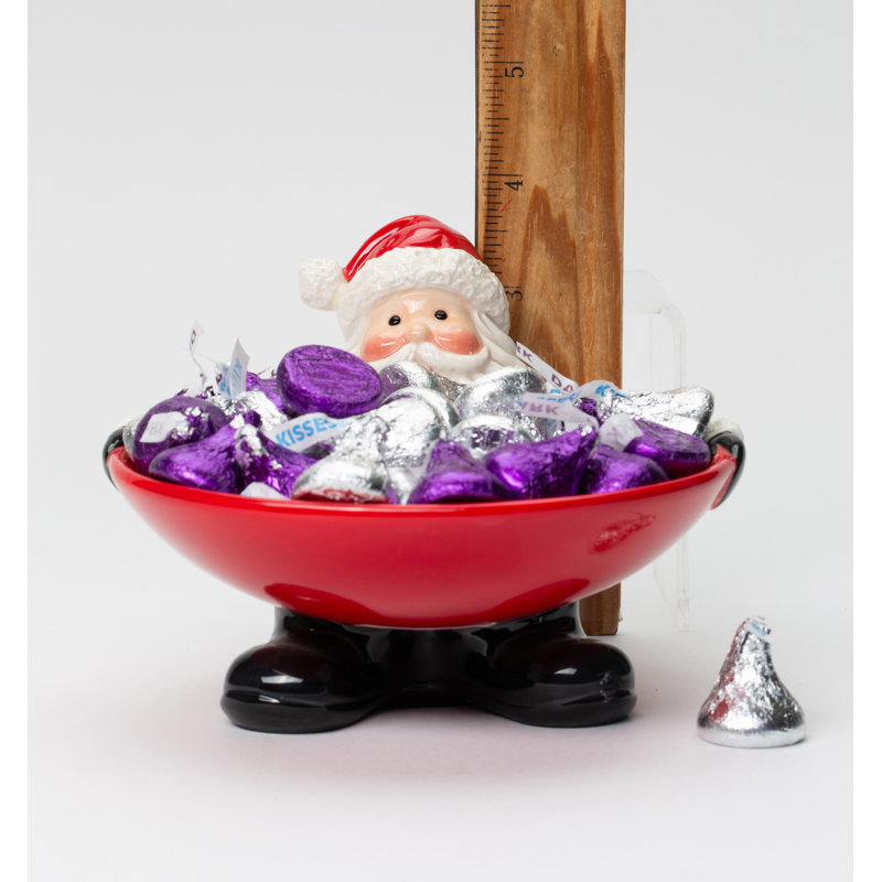 Bol décoratif en forme de père Noël