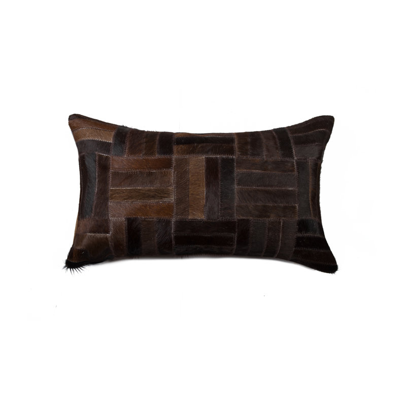 Housse de coussin rectangulaire/insert , Chocolaté
