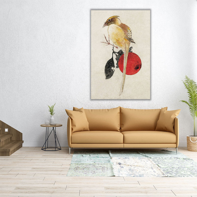 Oiseau de l'Al Album of Sketches, 1814 - reproduction d'art sur toile, H 48 po x l 32 po