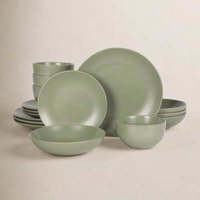 Queenslane Stoneware Dinnerware Set