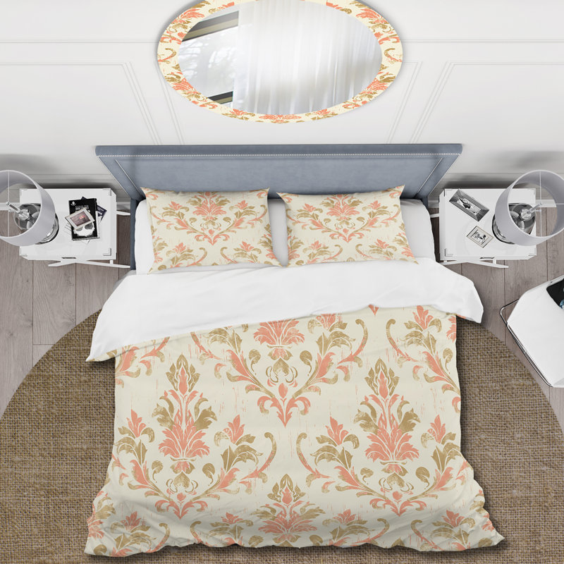 Ensemble de housse de couette Country, Housse de couette très grand + 2 taies décorativ