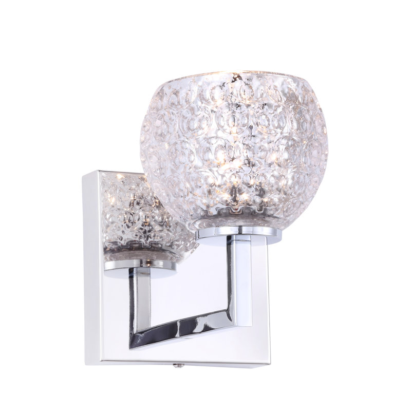 Herr Bath Sconce, Mercury Crystal Ball, Halogen