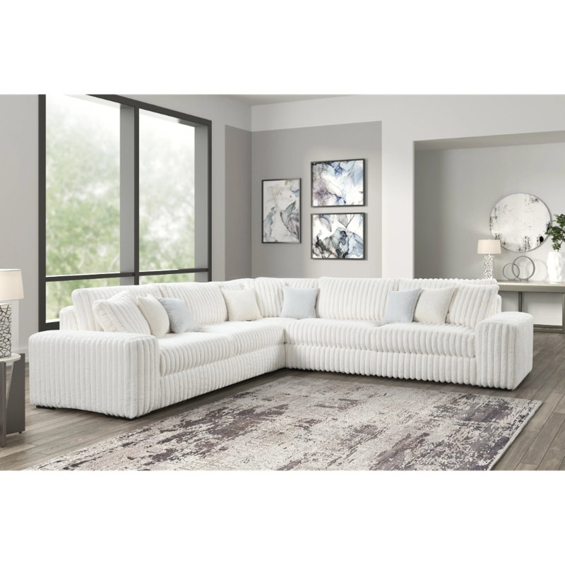 Marshmallow Beige Oversized Sectional