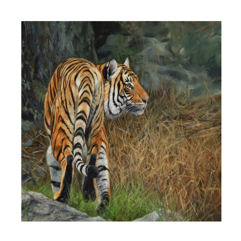 Art sur toile, David David, H 14 po x l 14 po