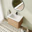 Meuble-lavabo mural flottant avec plateau en céramique-395428231