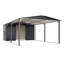 Abri de rangement 12 po x 23 po en métal