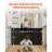 Retractable Baby Gate Mesh Dog Gate-608030683-608030681