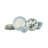 Toulouse Blue 12-Pc Dinnerware Set, Service For 4