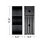 U047-Etna30w-305 Meuble-lavabo de salle de bain 30 po noyer rayé avec tiroir en céramique Etna-664041707
