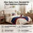 Janine Corduroy Upholstered Wingback Bed with Slat Kit and Solid and Manufactured Wood Frame-755779366-749801293