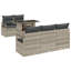 175cm Wide Patio Sofa with Cushions