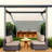 28" Wide Armless Outdoor Chairs With  Cushions (Set Of 2) – Fully Assembled, Chair-1934210402-1934210403