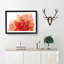 Orange Carnation Flower - Picture Frame Graphic Art Print-56860865-56860869