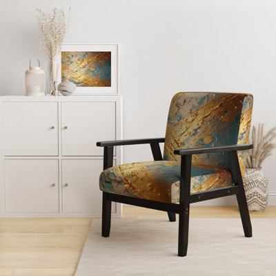 Chaise avec accoudoirs rembourrée Exquise