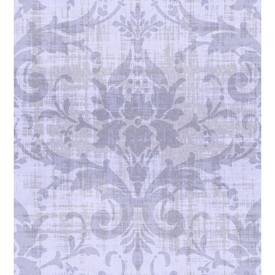 Palace Damask Non-Pasted Metallic Wallpaper